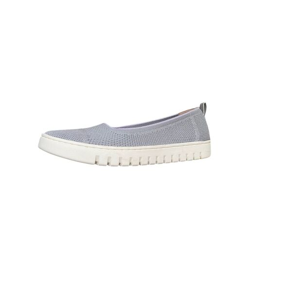 Vionic Womens Uptown Knit Skimmer Flat Light Grey Sz 8.5 Wide - Picture 10 of 11